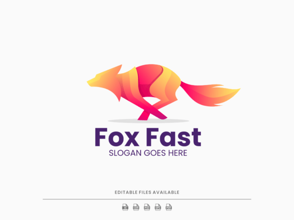 Branding with Impact: The Versatility of the Fox Gradient Logo