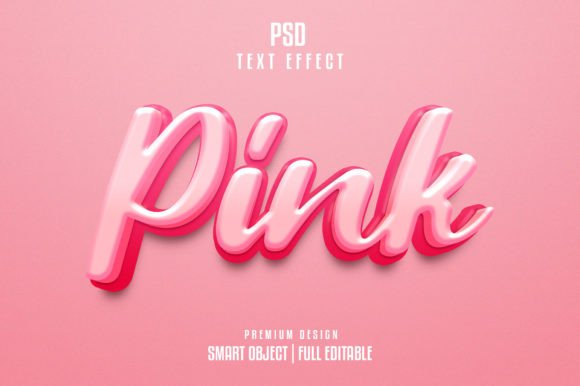 Integrating the Pink Editable 3D Text Effect into Professional Design Workflows