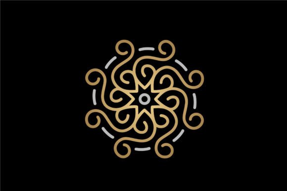 Integrating the Simple Elegant Star Sun Flower Ornament into Professional Design Workflows