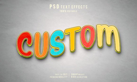 Mastering the Creative Custom Editable 3D Text Effect