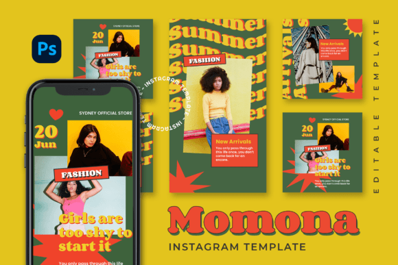 Momona Social Media Template