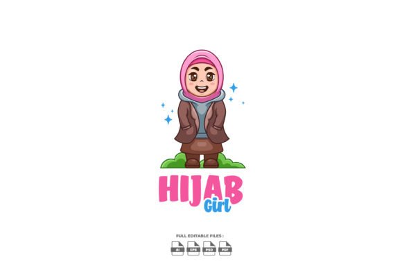 Strategic Branding with a Hijab Girl Cartoon Logo: A Guide for Modern Businesses