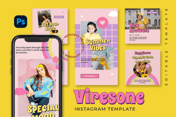 Virosane Social Media Template